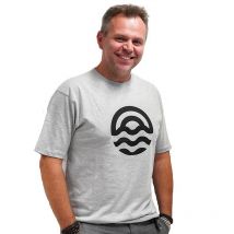 T-shirt Pêche Homem - Cinzento Pecheur.com - Gris Tshirtpecheurxxxl