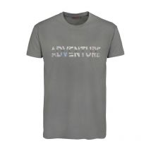 T-shirt Uomo Idaho Adventure 15188-beig-pas-s