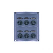Tableau Electrique Plastimo Etanche - 6 Interrupteurs 175532 - Pêcheur.com