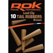 Tail Rubber Rok Fishing Lead Clip Tail Rubber Rok/015440