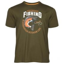 Tee Shirt Homme Pinewood Fish - Vert Xl - Pêcheur.com