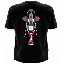 Tee Shirt Korte Mouwen Man - Zwart Kumu Tshirt Stitched Up - Noir 007530-00019-00700