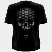 Tee Shirt Kurzärmeliger Herren Kumu Lead Head - Noir 007530-00025-00300