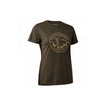 Tee Shirt Manches Courtes Femme Deerhunter Lady Ella - Vert 48