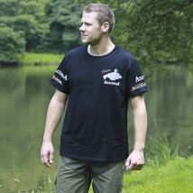 Tee Shirt Manches Courtes Homme Anaconda T-shirt Gr. - Noir L - Pêcheur.com