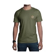 Tee Shirt Manches Courtes Homme Bartavel Nature Canard - Kaki Xxxl