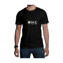 Tee Shirt Manches Courtes Homme Bartavel Nature T1056 - Noir M