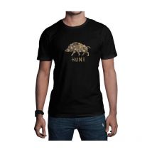 Tee Shirt Manches Courtes Homme Bartavel Nature T1106 - Noir L