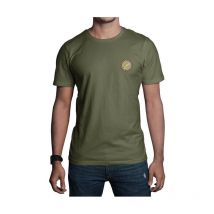 Tee Shirt Manches Courtes Homme Bartavel Nature Truite - Kaki L