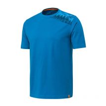 Tee Shirt Manches Courtes Homme Beretta Pine Shoulder - Bleu S