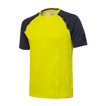 Tee Shirt Manches Courtes Homme Beretta Roundneck Logo - Jaune Xxxl