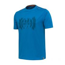 Tee Shirt Manches Courtes Homme Beretta Trident - Bleu S