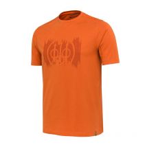 Tee Shirt Manches Courtes Homme Beretta Trident - Orange Xxxxl