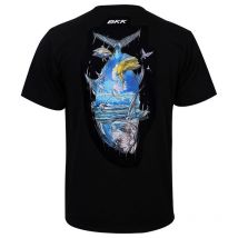 Tee Shirt Manches Courtes Homme Bkk Short Sleeve Casual Shirt Brand Values Gt - Noir L - Pêcheur.com