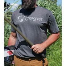 Tee Shirt Manches Courtes Homme Carp Spirit - Gris L