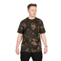 Tee Shirt Manches Courtes Homme Fox Camo T-shirt - Camo M - Pêcheur.com