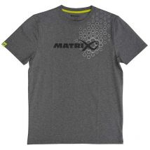 Tee Shirt Manches Courtes Homme Fox Matrix Grey Hex Print T-shirt - Gris L