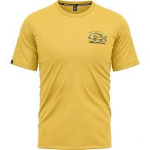 Tee Shirt Manches Courtes Homme Hot Spot Design Dentex - Jaune S - Pêcheur.com