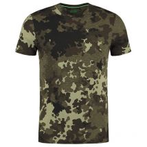 Tee Shirt Manches Courtes Homme Korda Light Kamo Tee - Camo M - Pêcheur.com