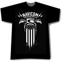 Tee Shirt Manches Courtes Homme Navicom 2019 Bretagne - Noir M - Pêcheur.com