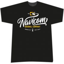 Tee Shirt Manches Courtes Homme Navicom 2020 Wave - Noir S