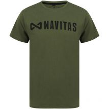 Tee Shirt Manches Courtes Homme Navitas Core T-shirt - Vert S - Pêcheur.com