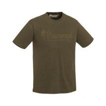 Tee Shirt Manches Courtes Homme Pinewood Outdoor Life - Olive Xl