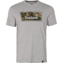 Tee Shirt Manches Courtes Homme Seeland Falcon - Gris Foncé S