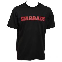 Tee Shirt Manches Courtes Homme Starbaits Tee-shirt Black & Red M - Pêcheur.com