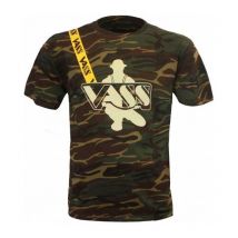 Tee Shirt Manches Courtes Homme Vass Classic Printed Camouflage Yellow - Camou Xxl