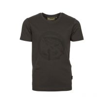 Tee Shirt Manches Courtes Junior Pinewood Salmon Kid - Anthracite 16 Ans - Pêcheur.com