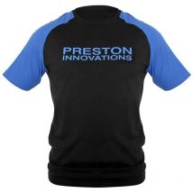 Tee Shirt Manches Courtes Preston Innovations Lightweight Raglan T-shirt - Noir/bleu Xl