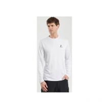 Tee Shirt Manches Longues Homme Bermudes Vallon - Blanc S