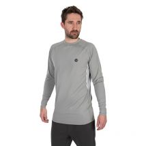 Tee Shirt Manches Longues Homme Fox Matrix Uv Protective Long Sleeve T-shirt - Gris M - Pêcheur.com