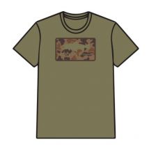 Tee Shirt Manches Longues Homme Orvis 1971 Camo Trout - Olive S