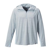 Tee Shirt Manches Longues Homme Orvis Avec Capuche Pro Sun - Bleu Clair M - Pêcheur.com