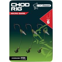 Terminale Montato Nash Chod Rig - Pacchetto Di 3 T6306-tp