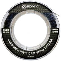 Tête De Ligne Sonik Subsonik Invisicam Snag Leader 65/100