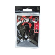 Tëte Piombata Fox Rage Jig X Jig Heads - Pacchetto Di 3 Njx040