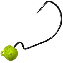 Tête Plombée Vmc 7340 Rj Rugby Jig - Chartreuse 9g - Pêcheur.com