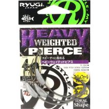 Texanischer Haken Ryugi Heavy Pierce Hook - 3er Pack Hhp088-4/0