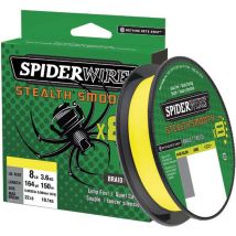 Trança Spiderwire Stealth Smooth 8 - Jaune - 150m 1515614