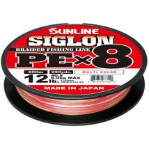 Treccia Sunline Siglon Braid Pe 8x Multicolore - 200m Sun43217