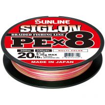 Treccia Sunline Siglon Braid Pe 8x Multicolore - 300m Sun43263