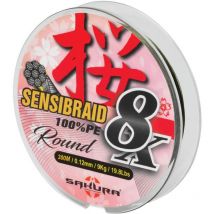 Trenzado Sakura Sensibraid 8 Verde - 300m Saplf40050.12-gre