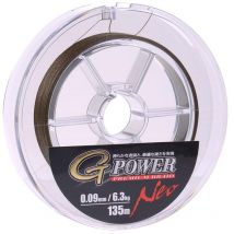 Trenzadoverde - 135m Gamakatsu Gpower Premium Braid Moss Vert - 135m 005140-00012-00000