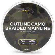 Tresse Avid Carp Outline Camo - 300m 25/100