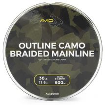 Tresse Avid Carp Outline Camo - 600m 25/100 - 600m