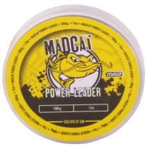Tresse Bas De Ligne Madcat Power Leader 15m - 100kg - Pour Pêche du Silure - Pêcheur.com