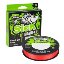 Tresse Berkley Sick Braid Red - 300m 10/100 - Pêcheur.com